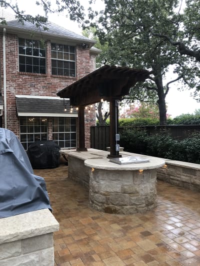 Residential pool project in Southlake, TX, photo 5 of 8