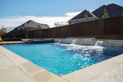 Residential pool project in Fort Worth, TX, photo 20 of 23