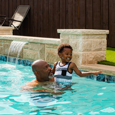 Residential pool project in Arlington, TX, photo 19 of 22