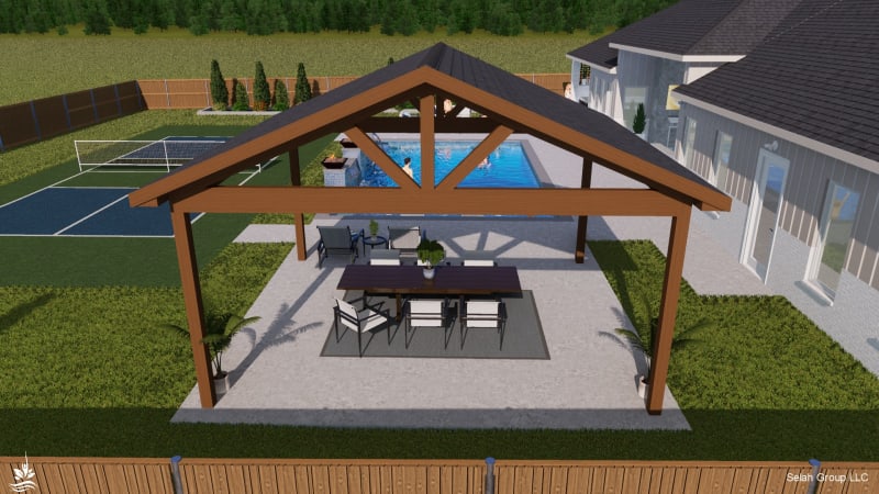 Residential pool project in Haslet, TX, photo 7 of 17