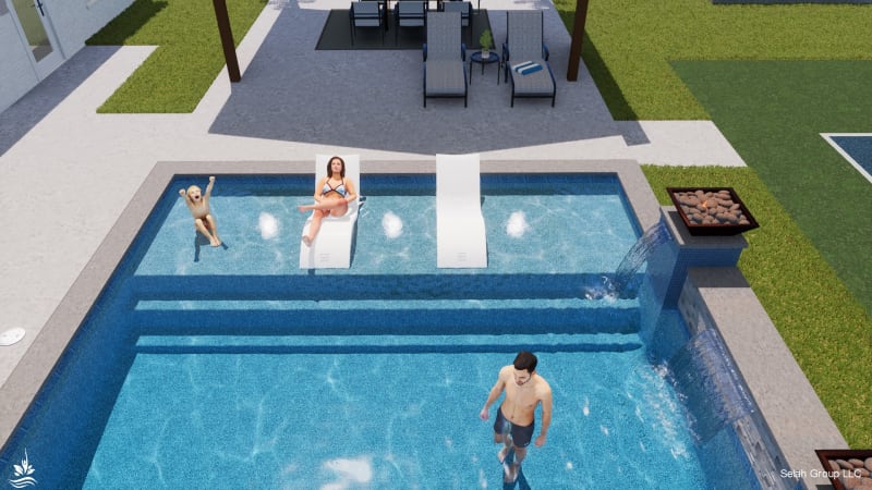 Residential pool project in Haslet, TX, photo 3 of 17