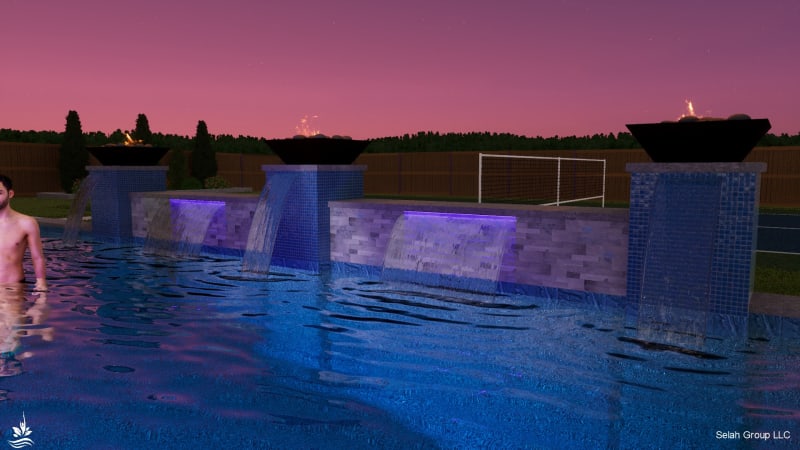 Residential pool project in Haslet, TX, photo 14 of 17