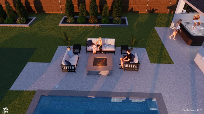 Residential pool project in Haslet, TX, photo 13 of 17