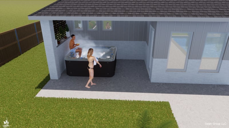 Residential pool project in Haslet, TX, photo 16 of 17