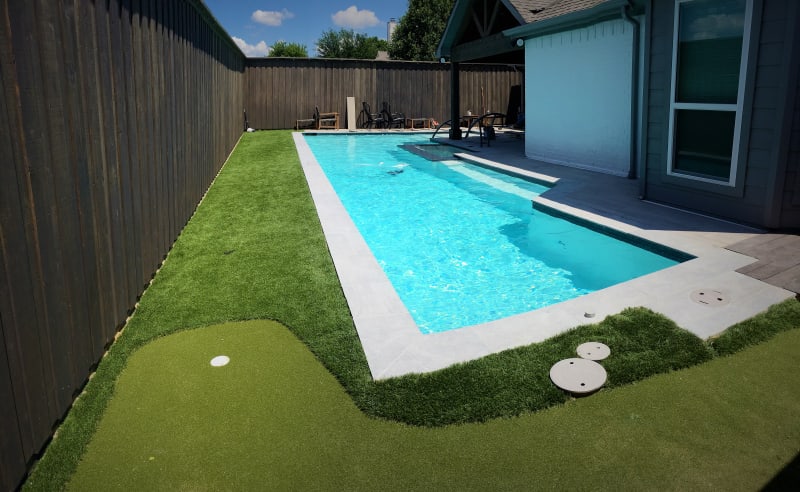 Residential pool project in Fort Worth, TX, photo 23 of 24