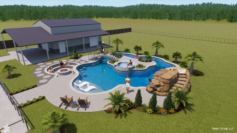 Residential pool project in Waxahachie, TX, photo 6 of 16