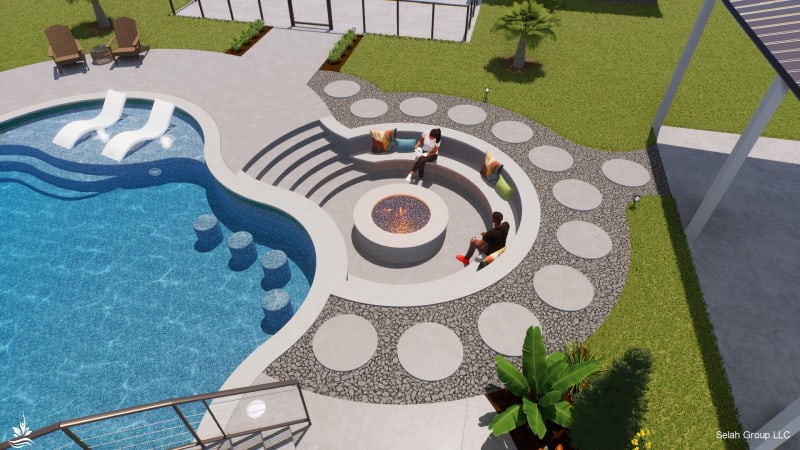 Residential pool project in Waxahachie, TX, photo 3 of 16