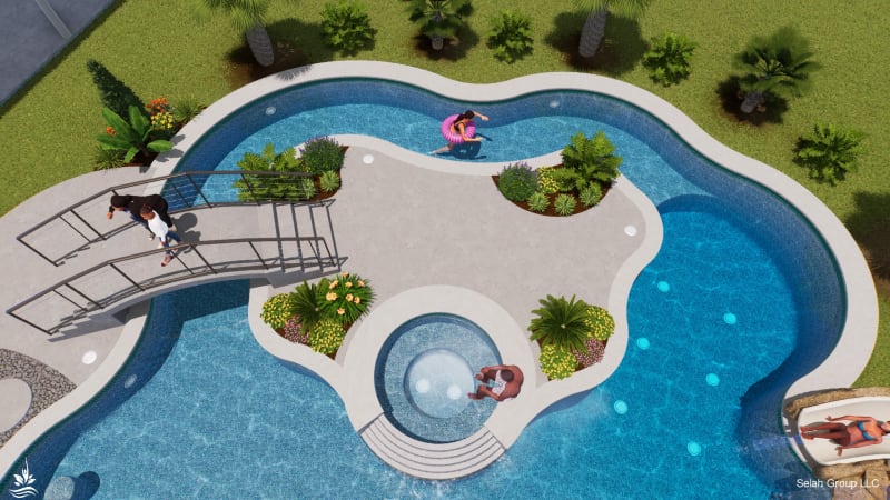 Residential pool project in Waxahachie, TX, photo 14 of 16