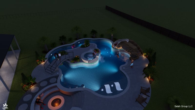 Residential pool project in Waxahachie, TX, photo 12 of 16