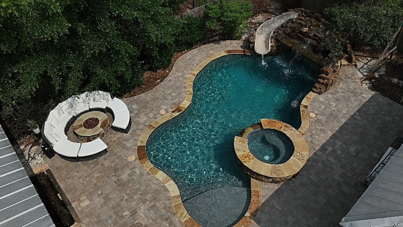 Residential pool project in Santa Rosa Beach, FL, photo 30 of 35