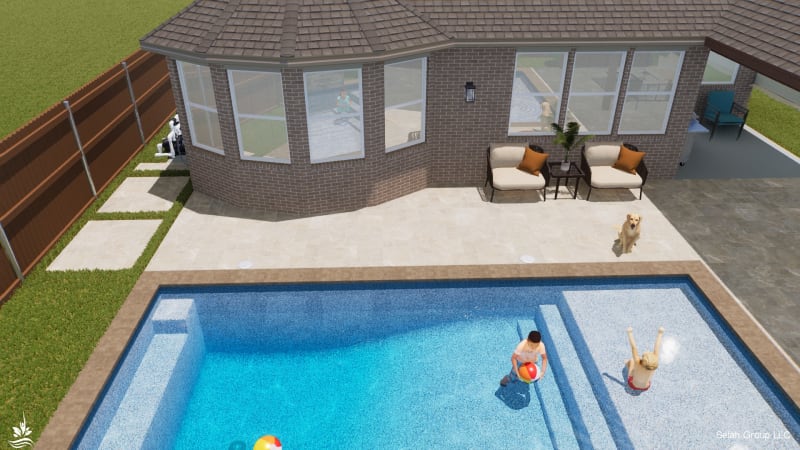 Creating an Outdoor Sanctuary in Haslet — establishing view — Haslet, TX