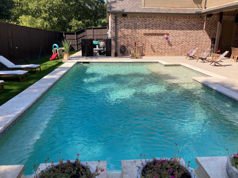 Residential pool project in Bedford, TX, photo 3 of 7