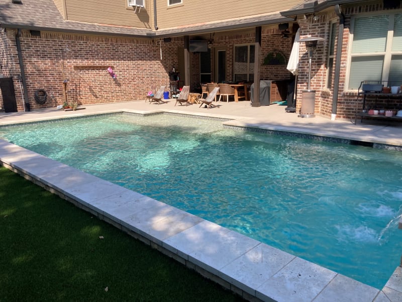 Residential pool project in Bedford, TX, photo 2 of 7