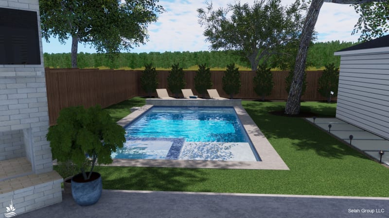 Residential pool project in Dallas, TX, photo 8 of 16