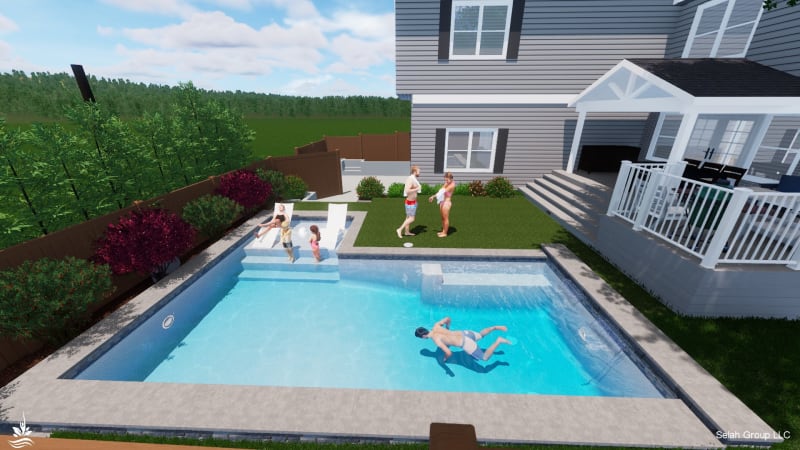 Residential pool project in Dallas, TX, photo 15 of 18