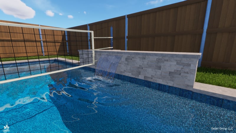 Residential pool project in Argyle, TX, photo 7 of 16