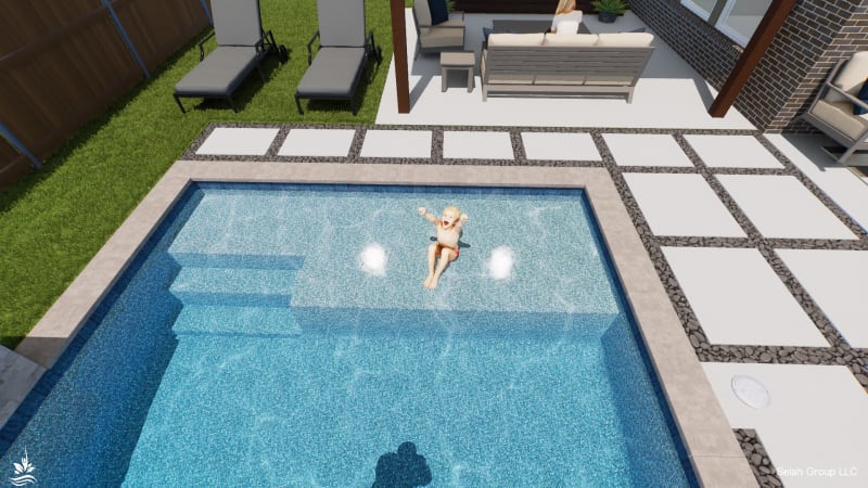 Residential pool project in Argyle, TX, photo 5 of 16