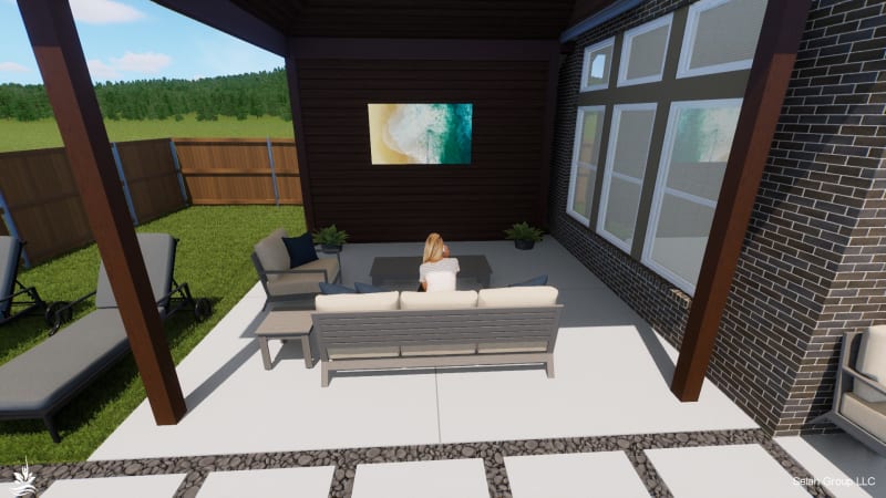 Residential pool project in Argyle, TX, photo 8 of 16