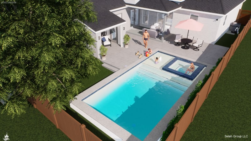 Residential pool project in Dallas, TX, photo 2 of 28