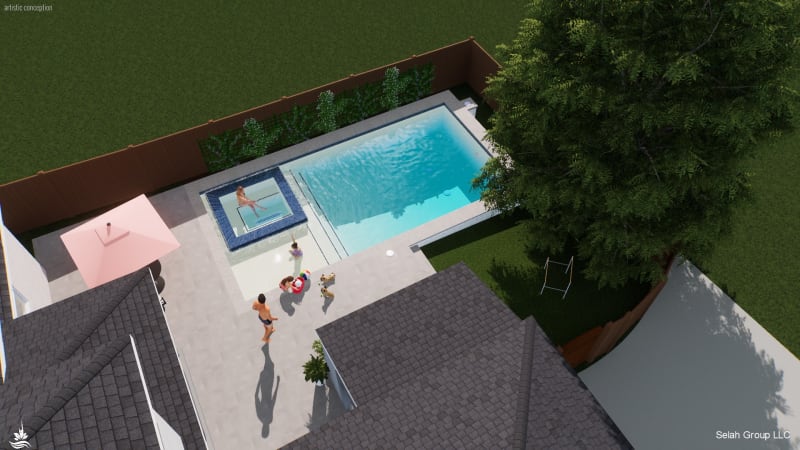 Residential pool project in Dallas, TX, photo 5 of 28