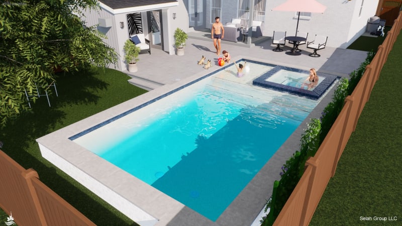 Residential pool project in Dallas, TX, photo 6 of 28