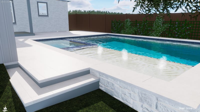 Residential pool project in Dallas, TX, photo 12 of 28