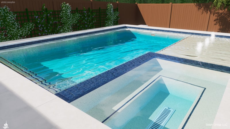 Residential pool project in Dallas, TX, photo 14 of 28