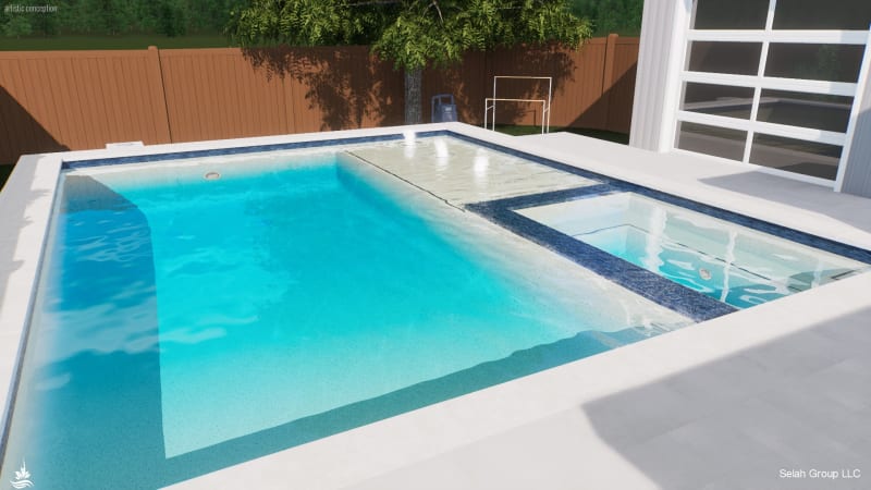 Residential pool project in Dallas, TX, photo 18 of 28