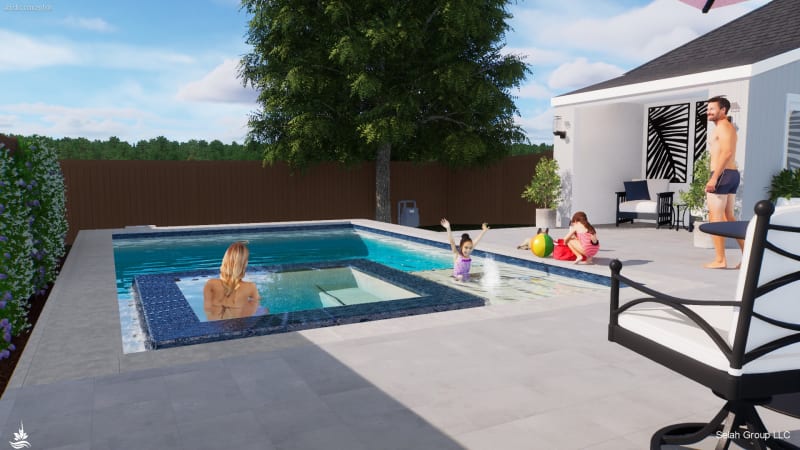 Residential pool project in Dallas, TX, photo 23 of 28