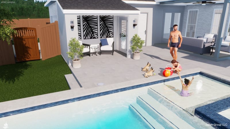 Residential pool project in Dallas, TX, photo 27 of 28