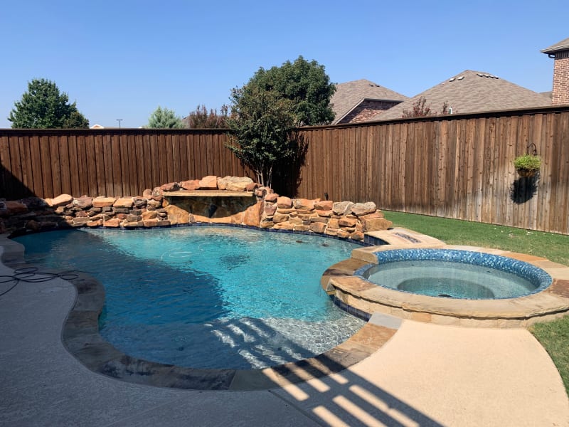 Residential pool project in Haslet, TX, photo 2 of 10