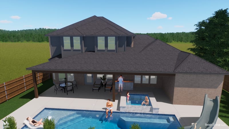 Residential pool project in North Richland Hills, TX, photo 2 of 17