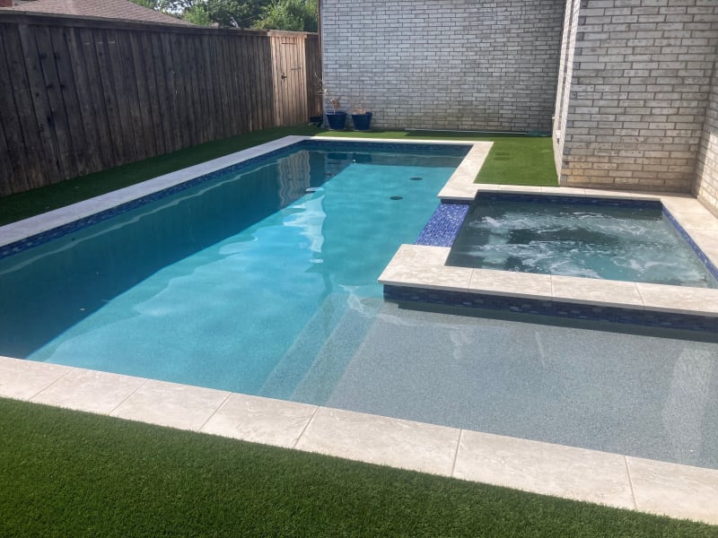 Residential pool project in Dallas, TX, photo 5 of 7