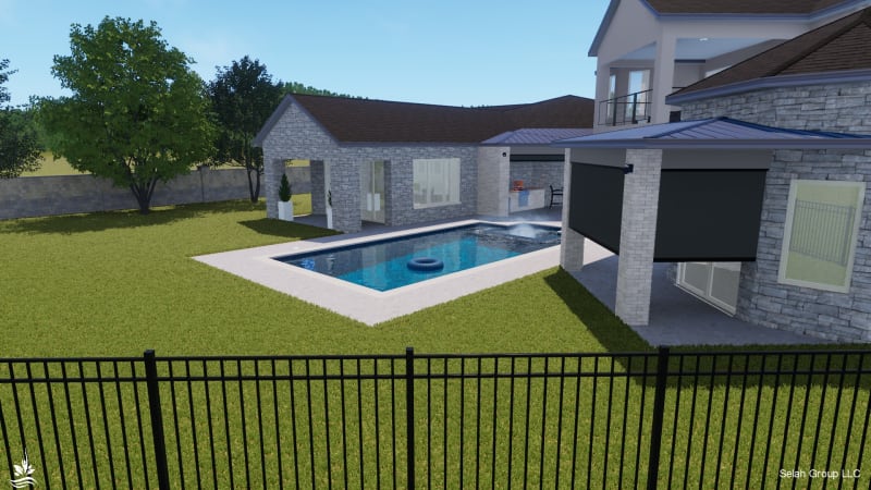 Residential pool project in Arlington, TX, photo 4 of 28