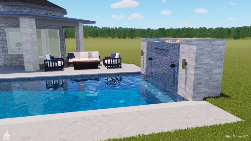 Residential pool project in Arlington, TX, photo 13 of 28