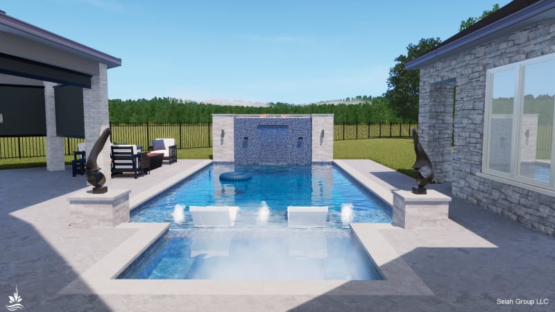 Residential pool project in Arlington, TX, photo 14 of 28