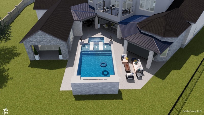 Residential pool project in Arlington, TX, photo 15 of 28