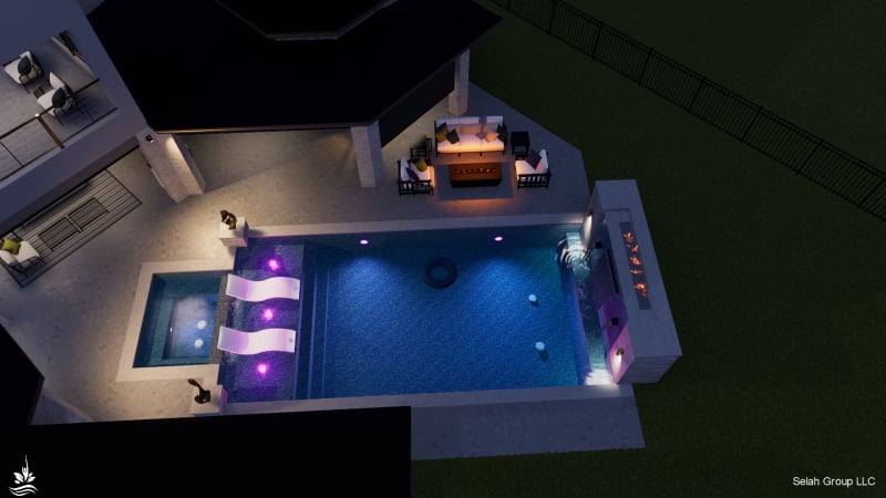 Residential pool project in Arlington, TX, photo 17 of 28