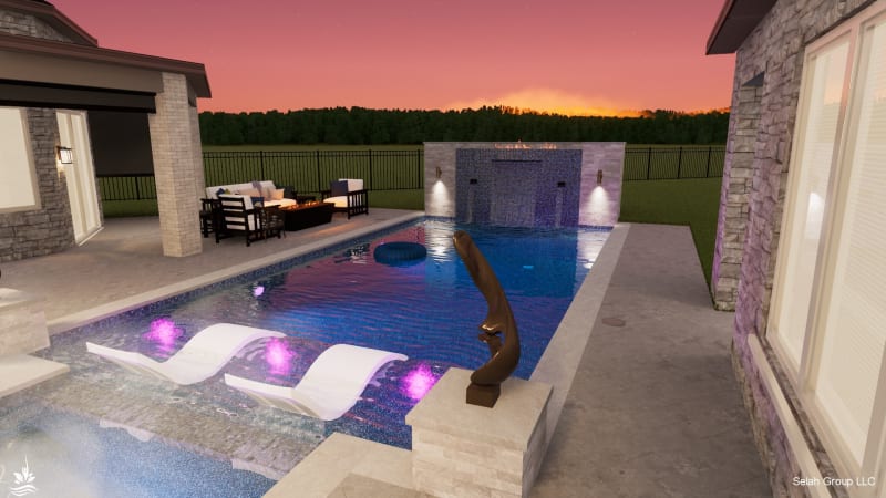 Residential pool project in Arlington, TX, photo 16 of 28