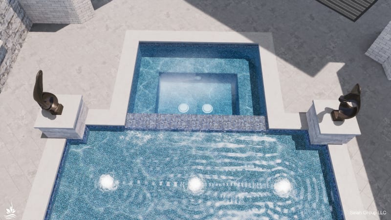 Residential pool project in Arlington, TX, photo 19 of 28