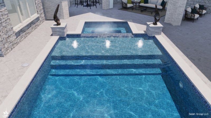 Residential pool project in Arlington, TX, photo 20 of 28