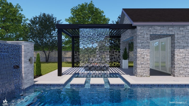 Residential pool project in Arlington, TX, photo 21 of 28