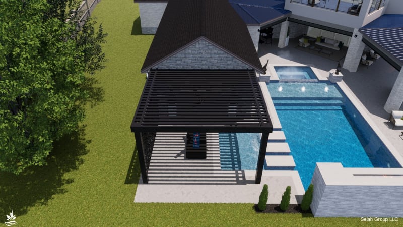 Residential pool project in Arlington, TX, photo 22 of 28