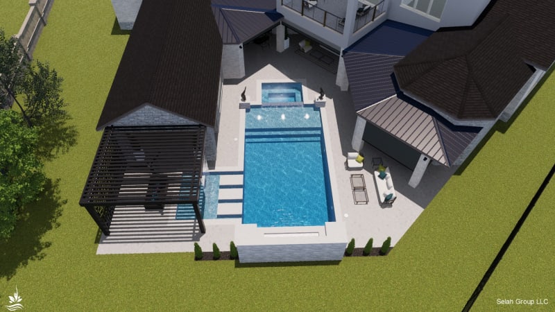 Residential pool project in Arlington, TX, photo 18 of 28