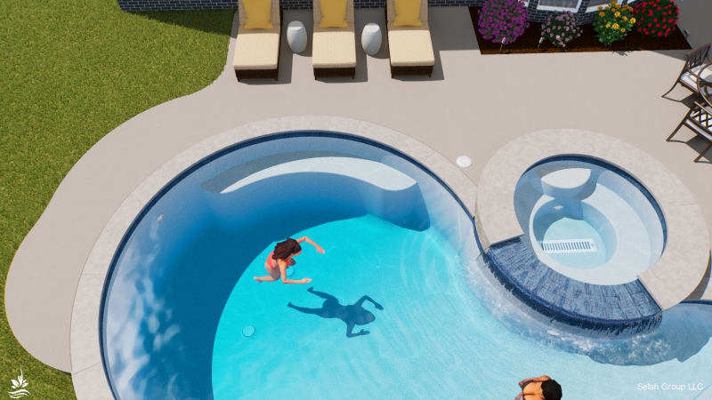 Residential pool project in Mansfield, TX, photo 11 of 16