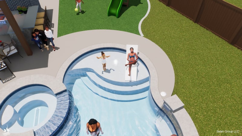 Residential pool project in Mansfield, TX, photo 5 of 16