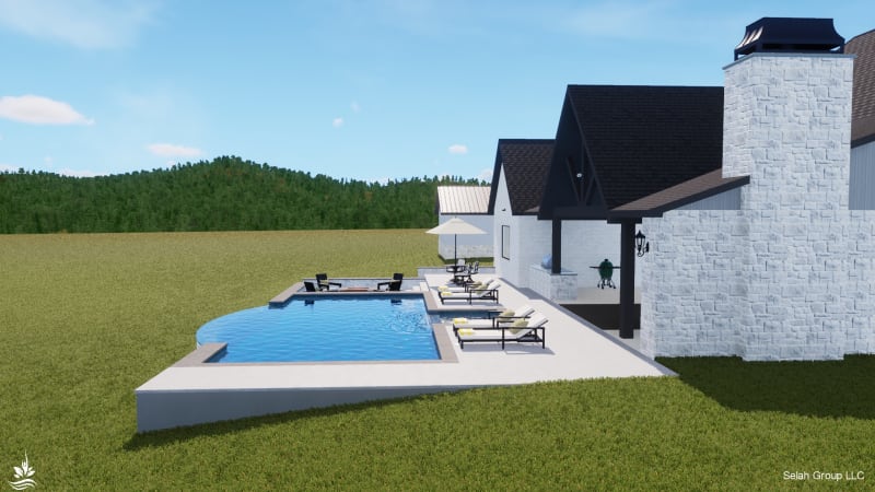 Residential pool project in Anna, TX, photo 3 of 13