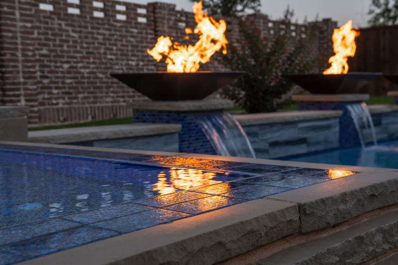 Contemporary Vision Realized in Roanoke — design features detail — Roanoke, TX