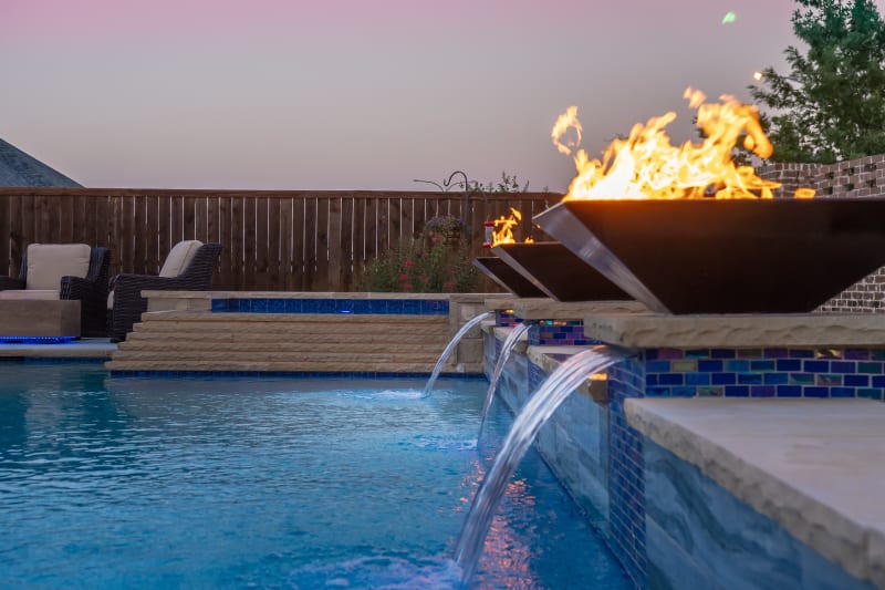 Residential pool project in Roanoke, TX, photo 23 of 43