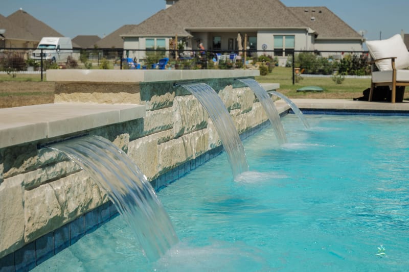 Residential pool project in Justin, TX, photo 20 of 24